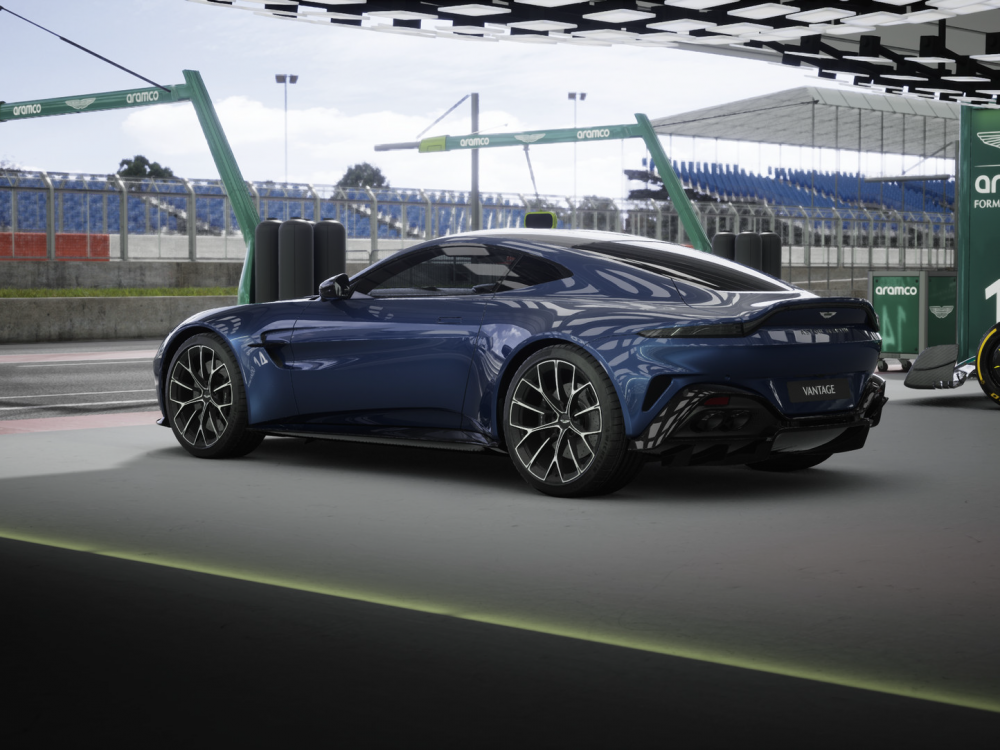 Фото 13 Aston Martin Vantage Seychelles Blue 
