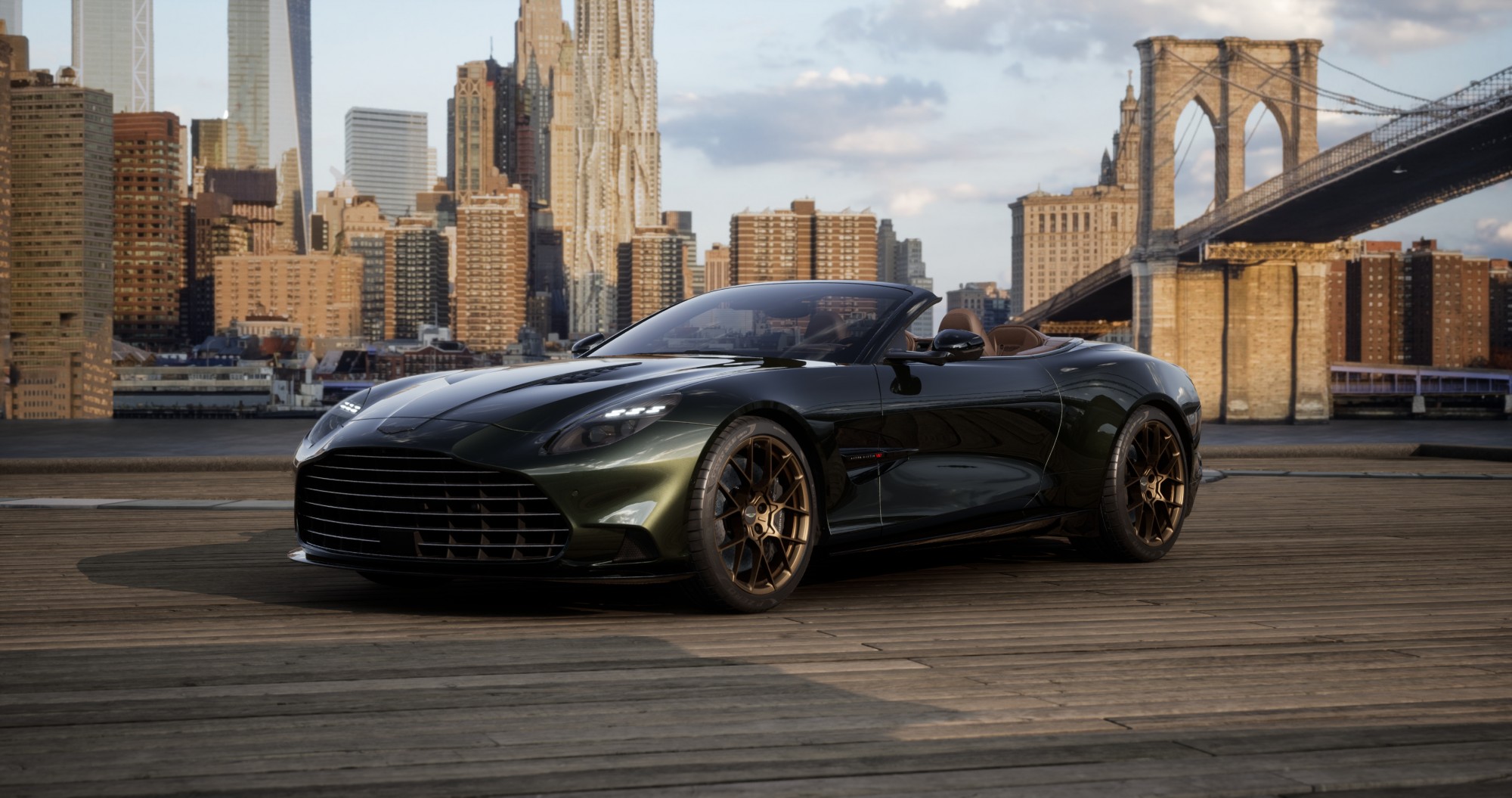 Aston Martin Vanquish Volante Minotaur Green