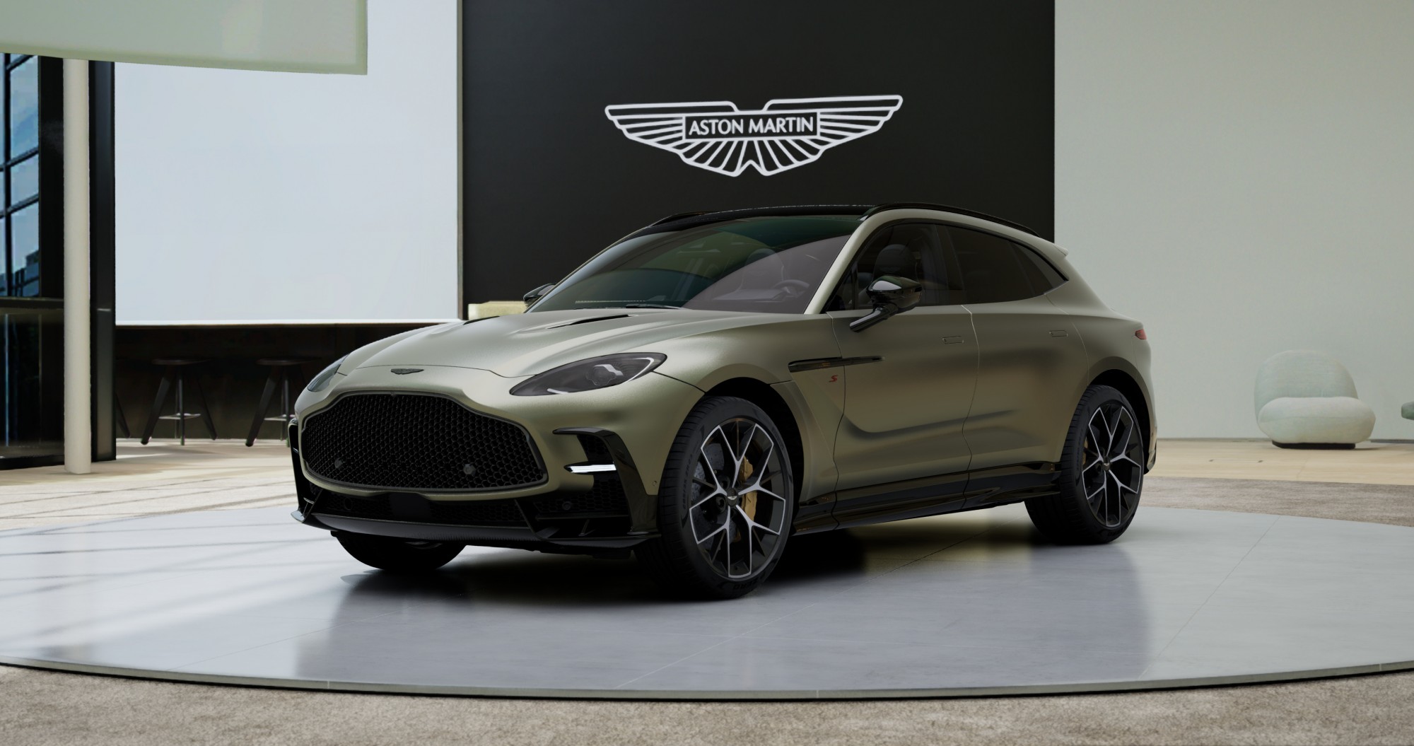 Aston Martin DBX S Satin Titanium Grey