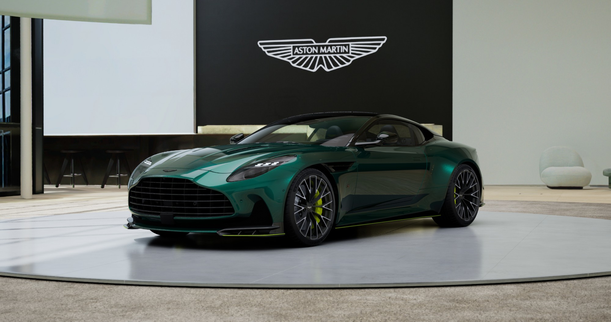 Aston Martin DB12 S Malachite Green