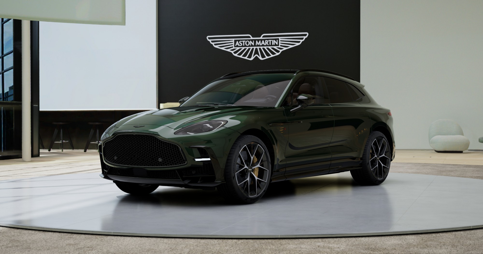Aston Martin DBX S Ghillies Green