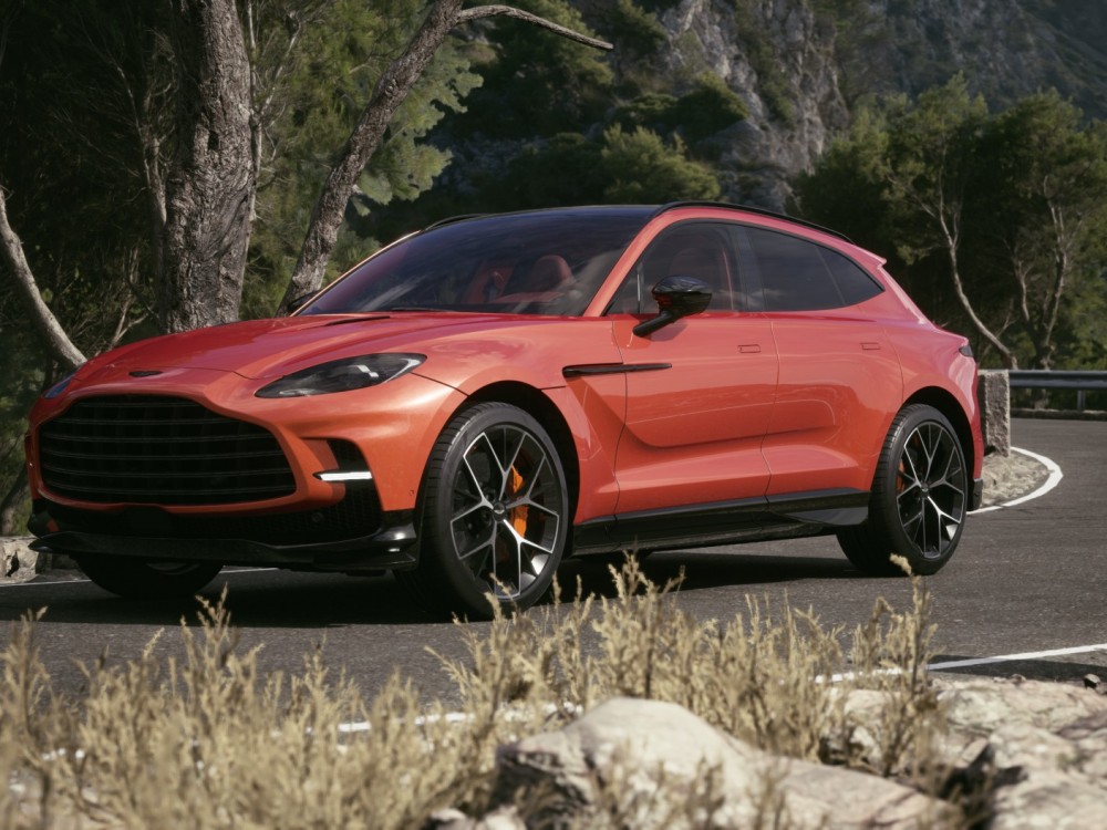 Aston Martin DBX 707 Cosmos Orange