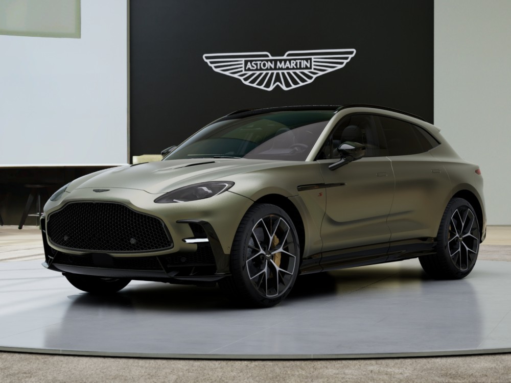 Aston Martin DBX S Satin Titanium Grey