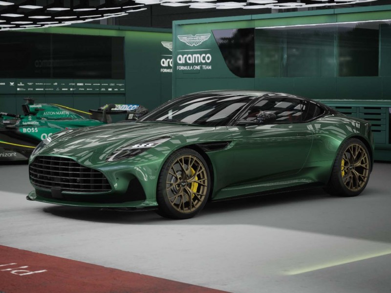 Aston Martin DB12 Buckinghamshire Green